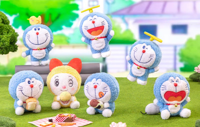   LDCX x Doraemon Plushy Pull It Series One Blind Box w/ One Random Figure