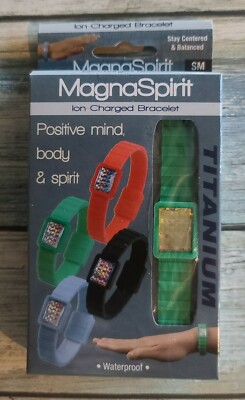 MagnaSpirit ~ Ion Charged Bracelet ~ Green ~ Small ~ Mind ~ Body & Spirit