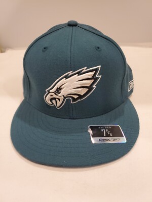 RBK AUTHENTIC SIDELINE EAGLES CAP SIZE 7 5/8 NEW WITH TAGS