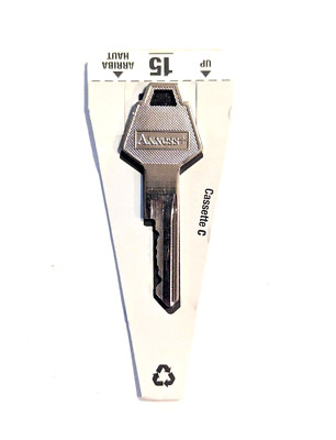 Hillman Axxess+ Brass Auto Key #15 Y152 Chrysler ONE KEY