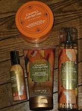 Bath  Body Works Calypso Clementine Body Mist Butter Scrub Room Spray Set of 4