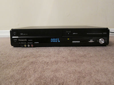 Panasonic DMR-EZ47V VHS/DVD Recorder Player with remote