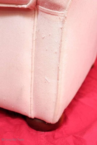 Wunderschöner Ohrensessel Kaminsessel Sessel Lesesessel Weiß Polstersessel Ferns - Bild 12 von 24