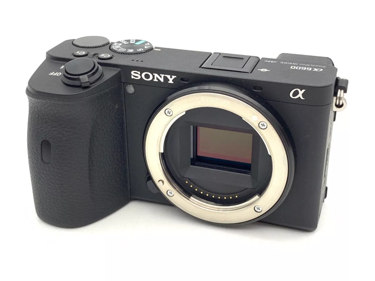 Sony Alpha Mirrorless Camera a6600 ILCE-6600 24.2MP Black with