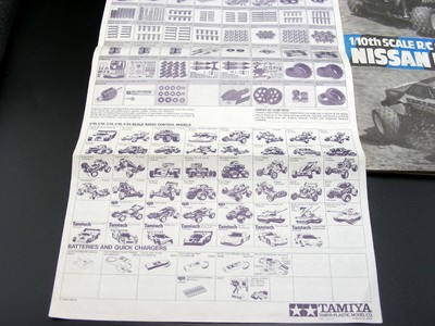 mikaページ Vintage 1989 Original Tamiya 58081 Nissan KING CAB HiLux Users