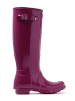 Hunter Wellies Women’s Original Tall Wellington Boots - Violet Gloss Hunter Wellies Women’s Original Tall Wellington Boots - Violet Gloss