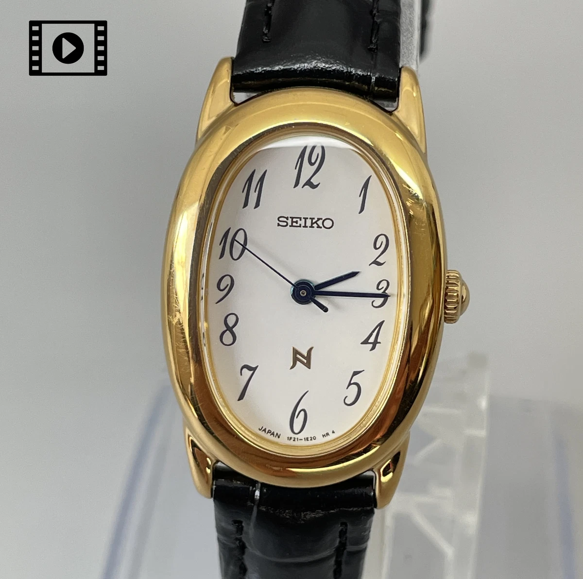 【希少品】SEIKOゴールド オーバル型 メタルバンド ビンテージ時計 Seiko Gold Plated Case Oval Wristwatches | eBay