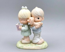 Precious Moments Porcelain Figurine - Boy and...
