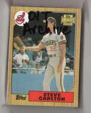 2001 Topps Archives - CLEVELAND INDIANS Team Set