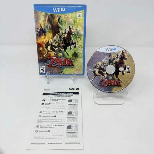 Legend of Zelda Twilight Princess HD Wii U Complete CIB Tested