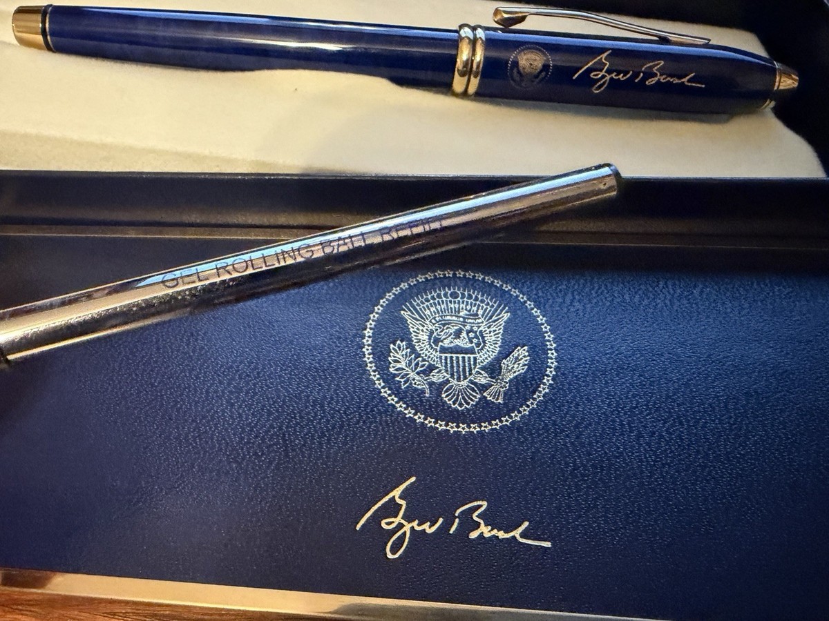 Cross Bill signer Pen President George W Bush 43rd White House VIP