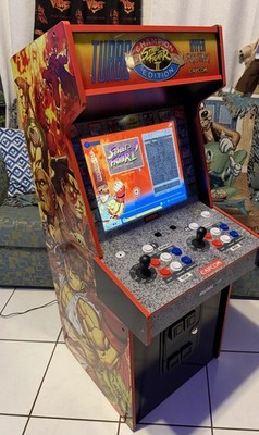 Arcade1Up Street Fighter Yoga Flame Edition Arcade Game with WiFi