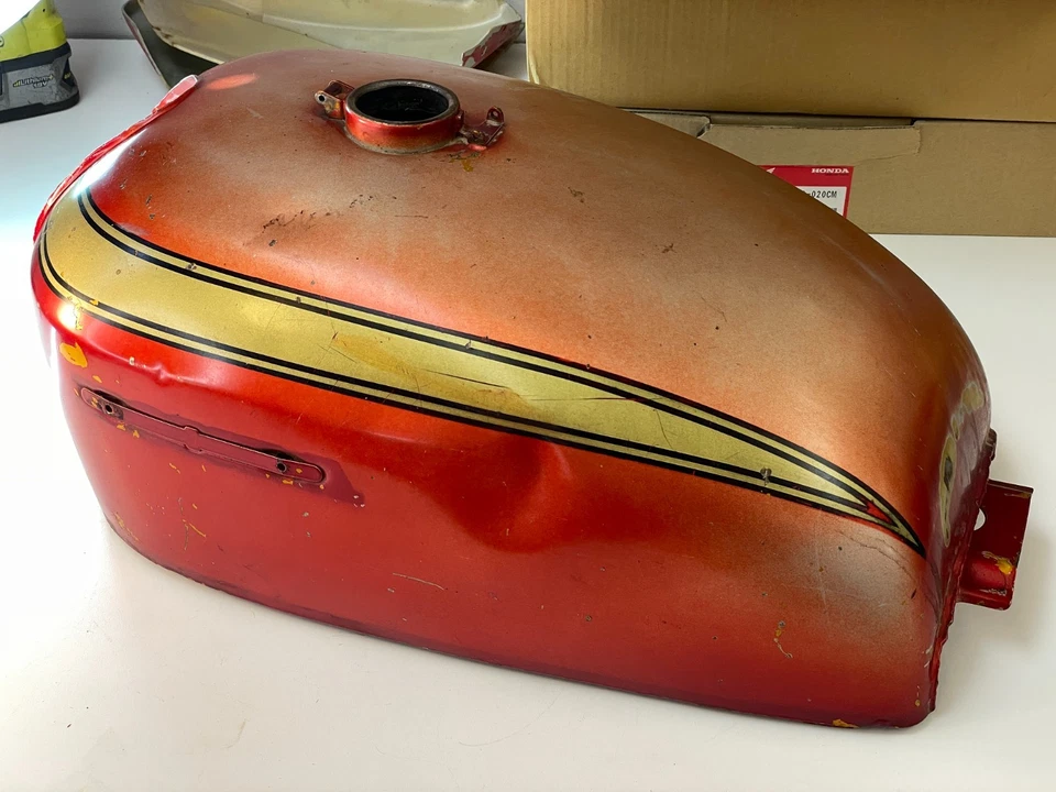 1969 1970 Honda CB750 quatro SOHC tanque de gasolina fabricante de equipamento original CB 750 LIMPO! - Imagem 4 de 4