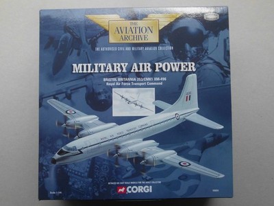 CORGI 1/144 -48604 ''BRISTOL BRITANNIA RAF  TRANSPORT COMMAND'', Neu in OVP/SELTEN
