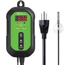 Digital Heat Mat Thermostat Controller for Seed Germination, Reptiles and Bre...