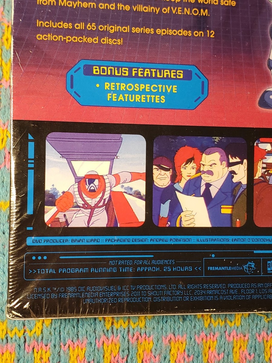 M.A.S.K.: The Complete Series (DVD, 2011, 12-Disc Set) for sale