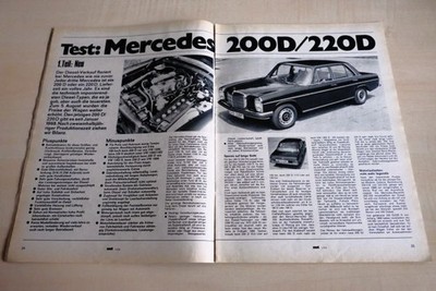 MOT 17/1970 Mercedes 220 D W115 mit 60PS besser als...?