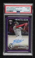 2024 Topps Chrome Update Purple Refractor /250 Bryan Ramos PSA 9 MINT Auto 0e2x