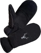 SKYDEER Upgraded Winter Mittens with Soft Deerskin Suede Leather & Thermal Polar
