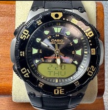 Rare CASIO Wave Ceptor WVA-107HJ-1AJF Radio-controlled Watch