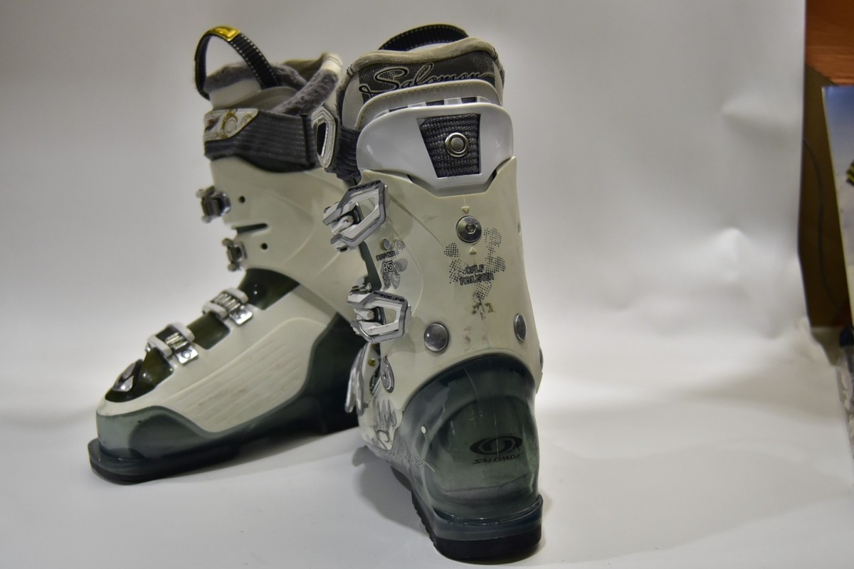 SALOMON ENERGYZER 85 SKI BOOTS WOMEN SIZE 25.5/ 8.5 | eBay