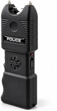 POLICE Stun Gun TW10 Heavy Duty Rechargeable LED Flashlight & Personal Alarm