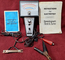 STARY TEST SPEEDOGRAFU I MELODIA, RĘCZNY ELEKTROTESTER, Z INSTRUKCJĄ PRACY