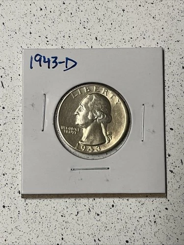 1943-D Washington Silver Quarter BU *UNCIRCULATED* MS