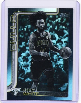 2025-26 Topps - Coby White #34 Blackout