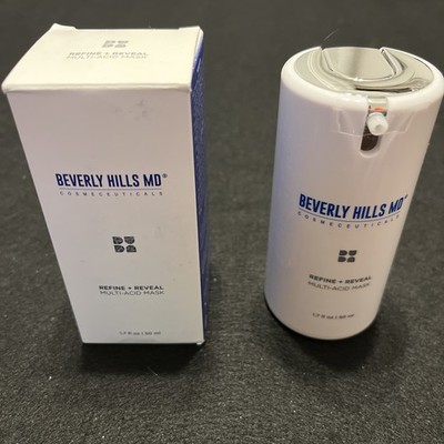 Beverly Hills MD Refine Reveal Multi Acid Mask 1.7 fl oz 50 ml Anti Aging New
