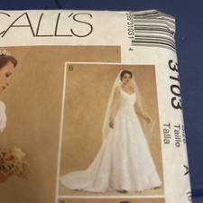3103 UNCUT Vintage McCalls Sewing Pattern Mis...