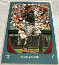 2011 Bowman Baseball Jason Castro Houston Astros Light Blue #134 #d 267/500
