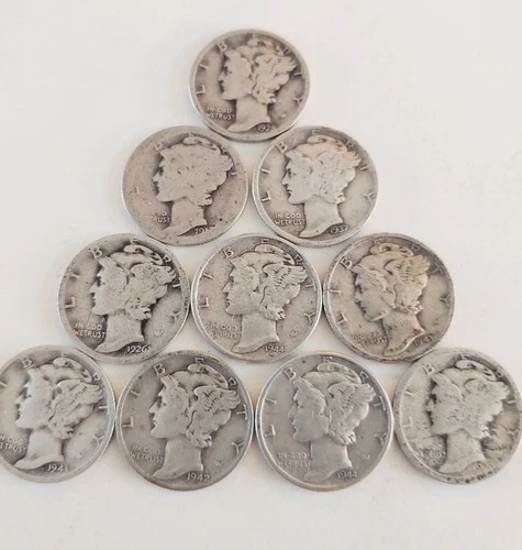 New Listing10 - Mercury Silver Dimes