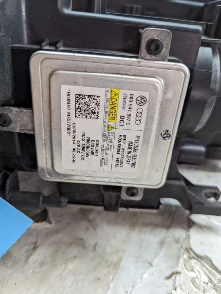 Faro pasajero xenón HID autoajustable Opt 8Q3 se adapta a 13-17 AUDI A5 Foto 2 de 4
