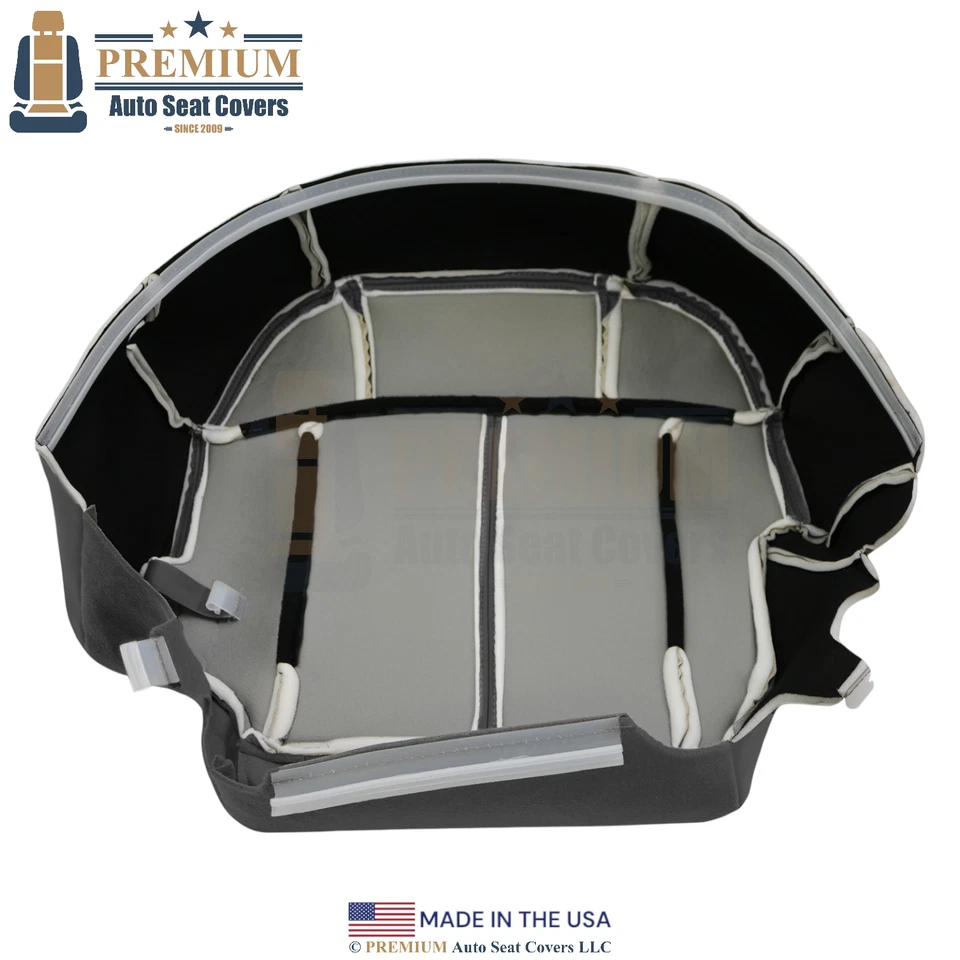 1999 - 2002 适用于雪佛兰索罗德真皮乘客侧座套 Dk 灰色 — 第 3/4 张图片