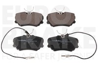 Eurobrake BremsbeläGe BremsklöTze FüR Peugeot 306 Cabriolet 7D N3 N5 2.0