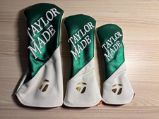 NEW TAYLORMADE MASTERS HEADCOVER SET - DRIVER/FAIRWAY/HYBRID