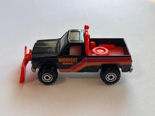 Vintage Hot Wheels 1/64 Diecast Midnight Removal Bywayman Plow Truck
