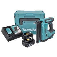 Makita Dbn 500 Rmj Akku Stauchkopfnagler 18V 15-50Mm+2X Akku 4,0Ah+Lader+Makpac