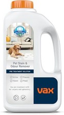 Vax Pet, Stain & Odour Remover 1L Pre Treatment Carpet Cleaner Solution