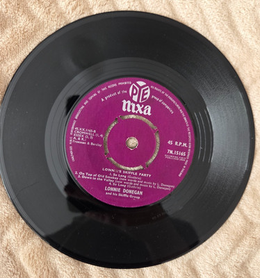 Lonnie Donegan - SKiffle Party 7 inch Vinyl Record