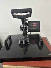 VEVOR 2 in1 Heat Press Machine 15"x15" T-shirt Cap Sublimation Print Transfer