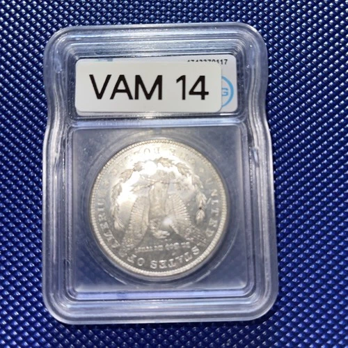 1881-S  $1 MORGAN DOLLAR - ICG MS-64 - UNCIRCULATED - Silver Dollar