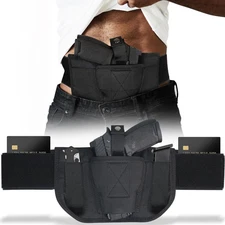 Belly Band Holster for Concealed Carry - Gun Holster for Men & Women, Ambidextro