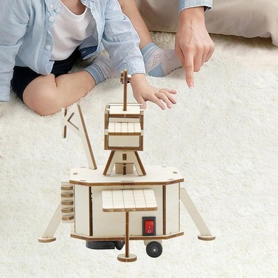 Vorbau Kit DIY Modellbausatz Physik Praktisches Spielzeug Science Kit Holz DIY Kinder