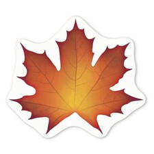 Aufkleber Sticker "Herbst Ahornblatt" (DW041633)