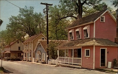 St Peters Village Knauertown Pennsylvania vintage postcard a85