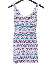 New Look Bodycon Midi Dress UK10 in Cream