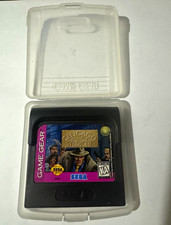 SEGA Chicago Syndicate Sega Game Gear Game Cartridge w/ Plastic Case