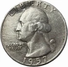 Washington Silver Quarters 1957, 1962, 1964 Lot 25C Business Strike